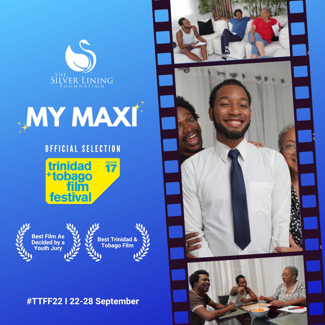 slftt's tweet photo. ✨ IT'S PREMIERE DAY! ✨

See you at MovieTowne POS Screen 10 at 8 pm as we screen "My Maxi" for the very first time! 🤩

Second showing on September 26th, 2022 at 5:30 pm, MovieTowne POS (Screen 09).

#SLFTT #TTFF22 #InCompetition #TTfilmfestival https://t.co/ipve8J5ffn