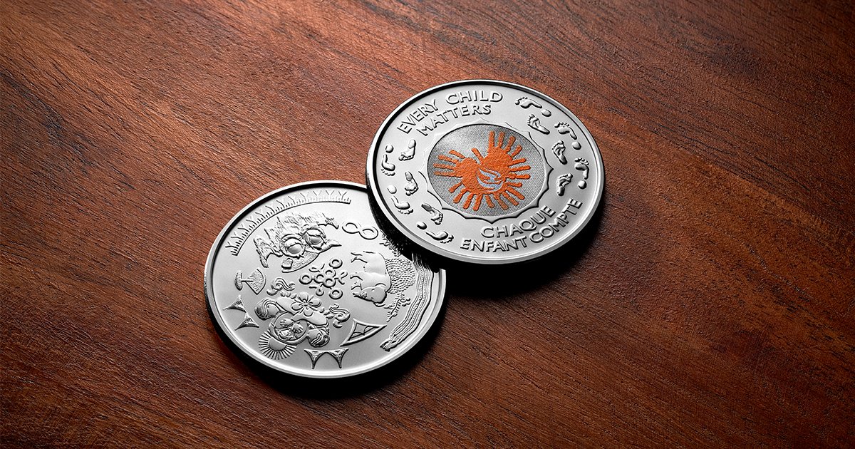 CanadianMint's tweet image. Today, we are proud to introduce the #TruthandReconciliation Keepsake.

It represents a past that must never be forgotten, and a better future we can all build together.

Discover more about the important message this keepsake shares: bit.ly/3R2JWuM

#EveryChildMatters
