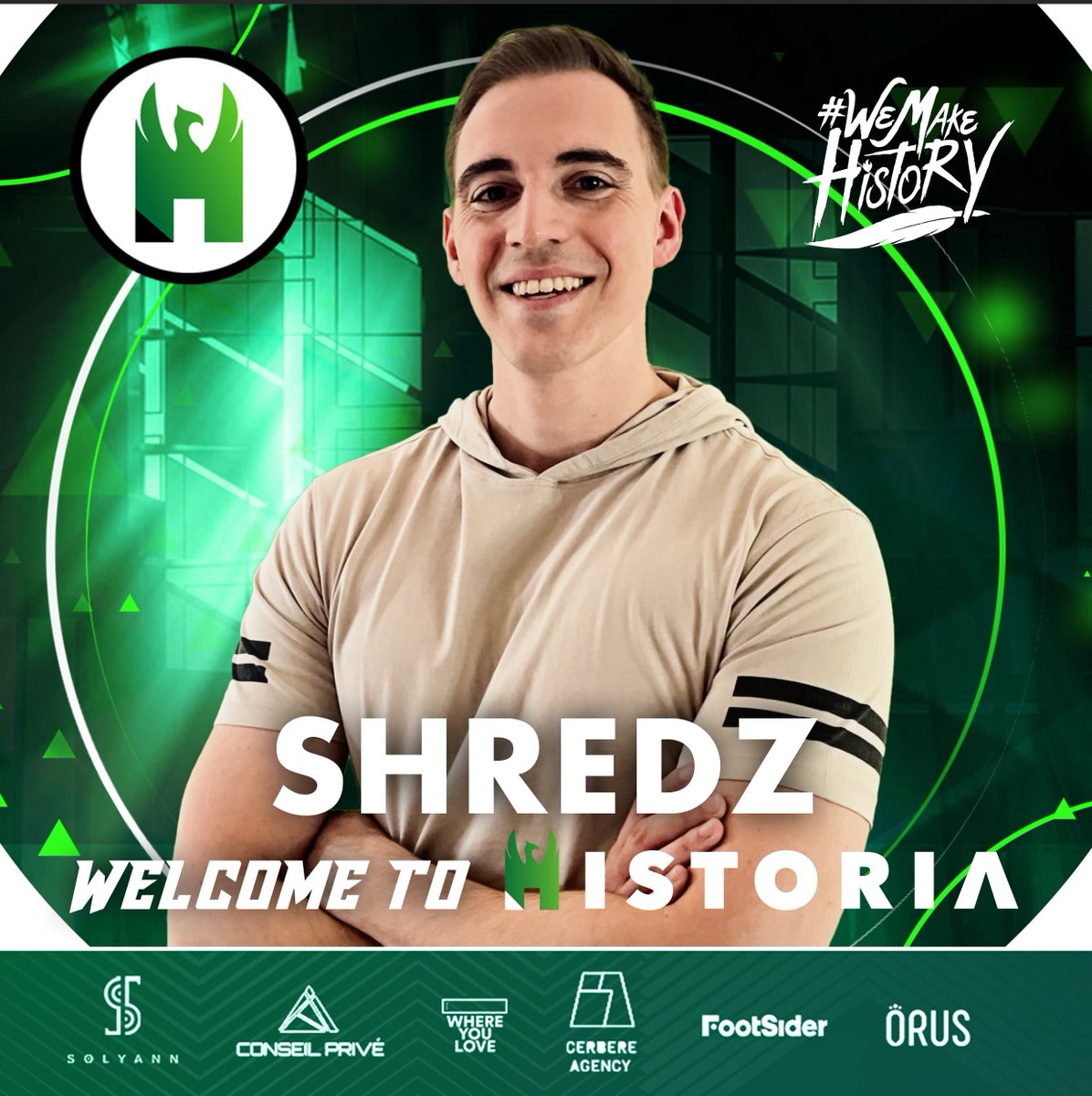 🟢⚫️ WELCOME SHREDZ 🟢⚫️

C'était un secret de polichinelle mais aujourd'hui on accueille <a href="/ShredzGamingTV/">Shredz</a> dans notre nouvelle équipe Youtube/Tiktok ! 🙌🔥

Si vous ne le connaissez pas encore. Voici sa chaîne Youtube👇 #WeMakeHistory

youtube.com/c/ShredzYT