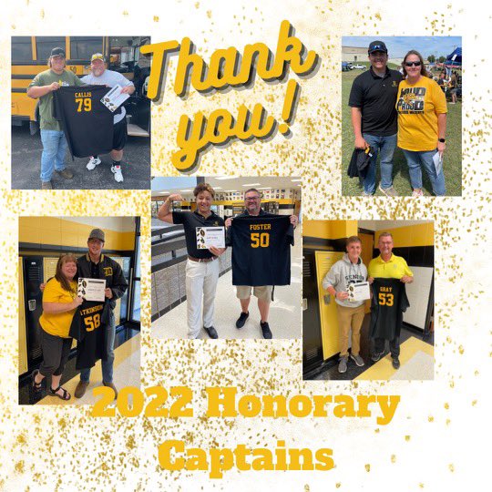 DCat_Football's tweet photo. Thank you too our honorary captains for our Friday night football game versus Marionville.  These individuals represent someone who has played an important part in our seniors lives throughout their Diamond school experience. https://t.co/DoCcPPPeDk