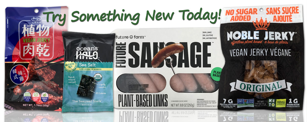 FakeMeats's tweet photo. New #vegan goodies on https://t.co/i2p6id2Ccv! Keto-Friendly vegan jerky, Future Farms meats, vegan squid jerky &amp; more! #vegan #fakemeats #veganprotein #veganmeat #plantbased https://t.co/6v6nXkLjbW https://t.co/jnAdJlstgw