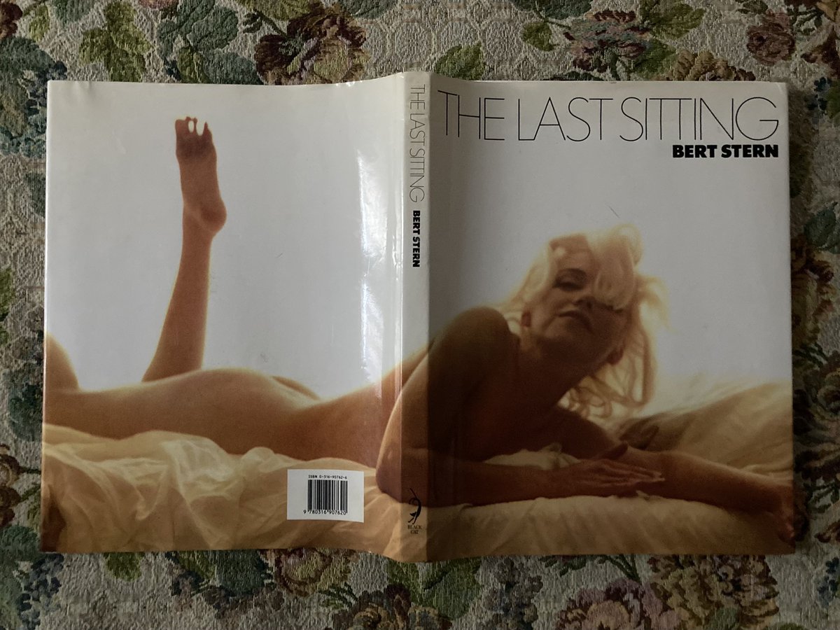 HellionorH's tweet photo. The Last Sitting by BERT STERN - Black Cat Edition 1993 #MarilynMonroe #TheLastSitting #BertStern https://t.co/6G0RjMFxNP