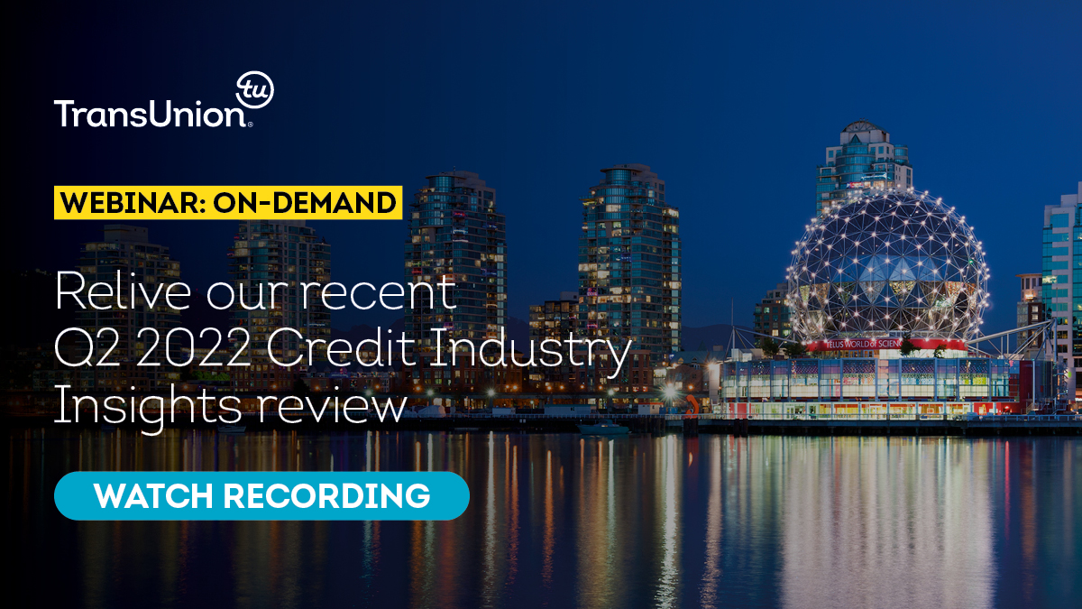 #Lenders, we recently reviewed key Q2 #credittrends and explored emerging consumer and market dynamics. Watch the recording to learn how these insights can help inform and refine your current #lendingstrategies: transu.co/6007Mzqnc #CanadianCreditMarket #LendingTrends