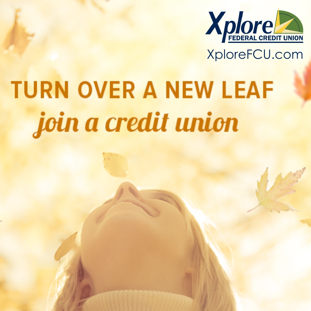 XploreFCU's tweet photo. Need to turn over a new leaf this Fall? Join Xplore FCU and let us help you create a path to financial success. Visit https://t.co/8oP1MlVmFy to start your path tp financial success.

#XploreFCU #firstdayoffall #autumn #turnoveranewleaf #financialsuccess #creditunion https://t.co/k6hheiq3hW