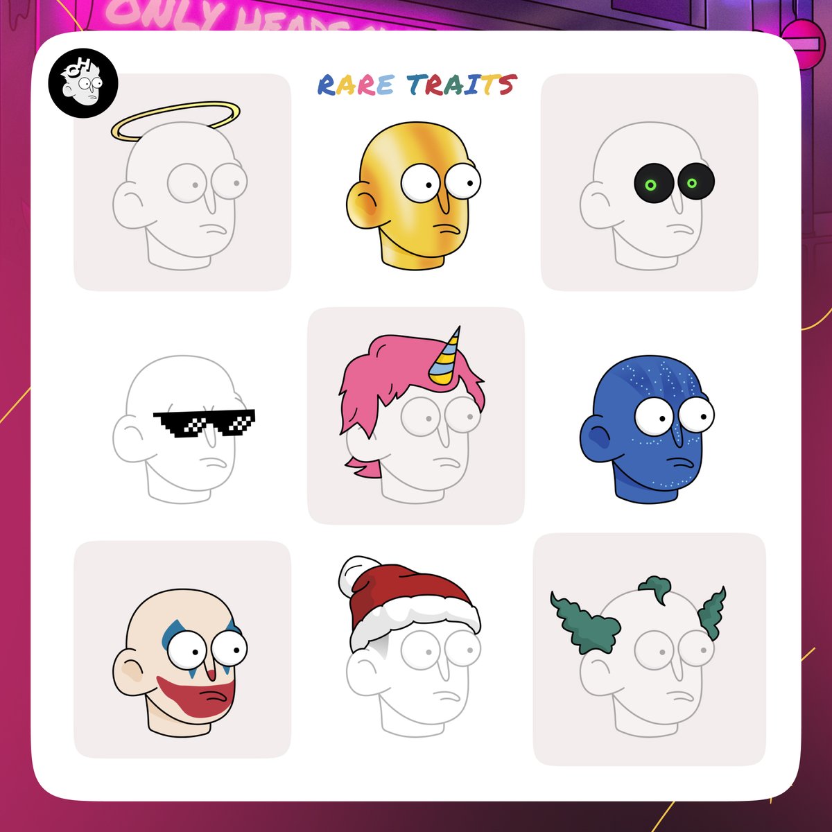 Only Heads tweet media