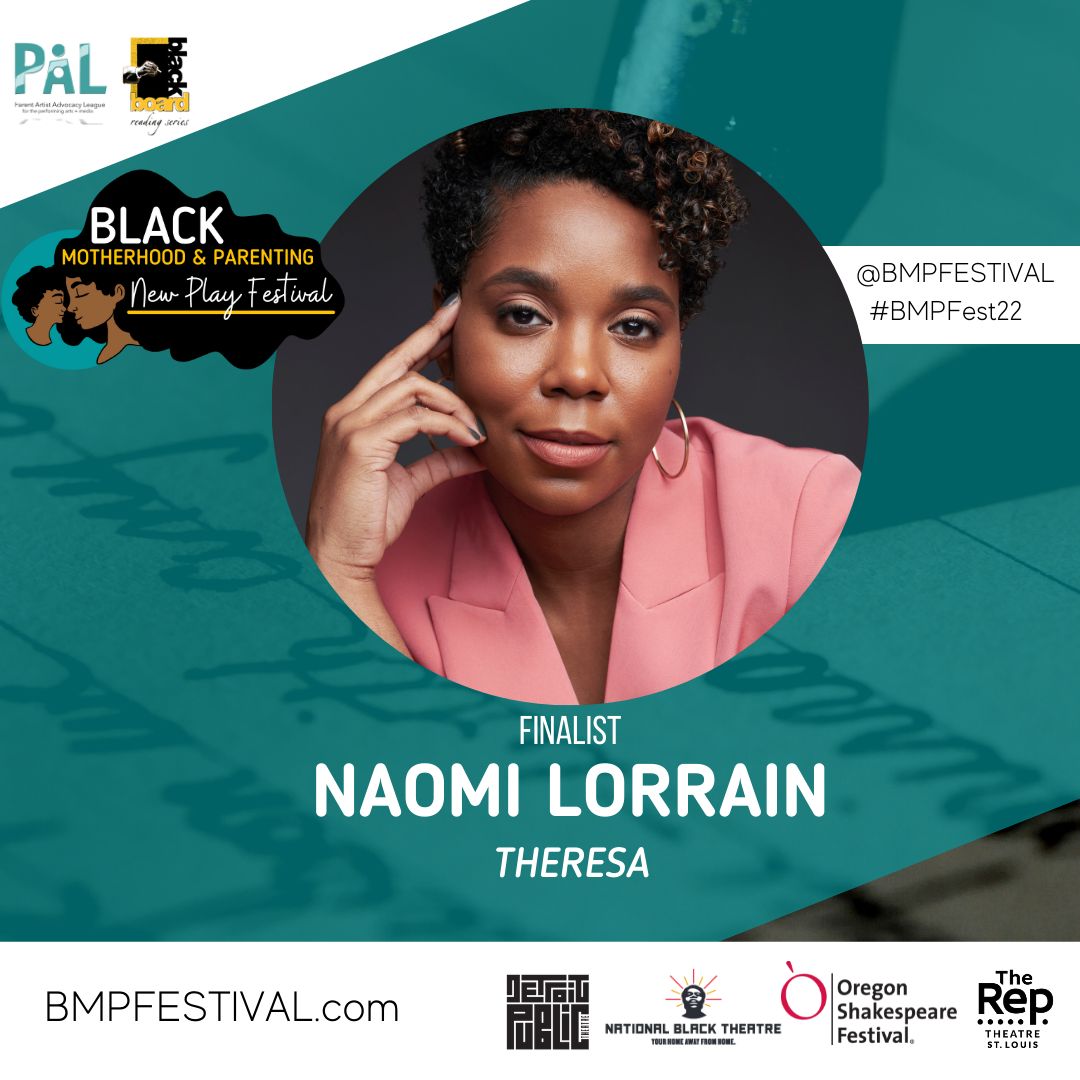 bmpfestival's tweet photo. We’re ready to announce the #bmpfest @blackboardplays @PAALtheatre finalists today! 🙌🏾 ….

NAMOI LORRAIN with her play “THERESA”.

THERESA is presented in partnership with @osfashland. https://t.co/QP7hPYZgor