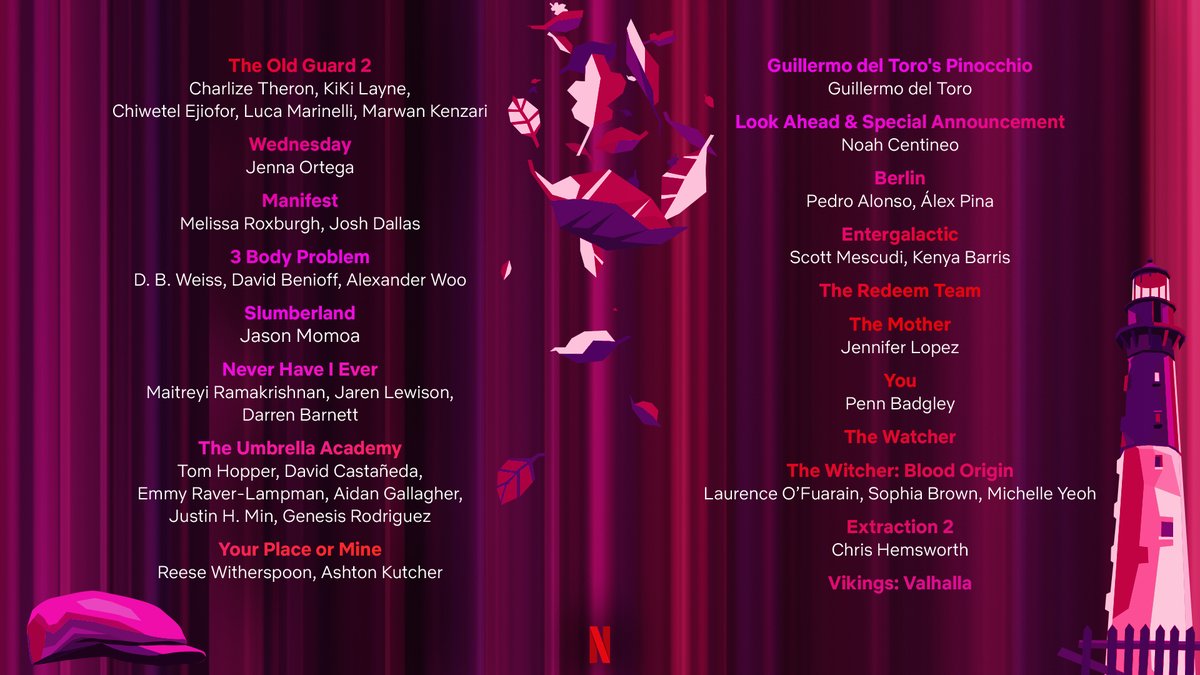 netflix's tweet photo. From Heartstopper’s Tobie Donovan to Heart of Stone’s Alia Bhatt, here’s WHO you can expect to see at #TUDUM on September 24 — so now the only question is, WHAT will they be showing you?? 

There’s only one way to know for sure! Set Your Reminder Now: https://t.co/idStmfn9Ef https://t.co/DEmSCCUgA7