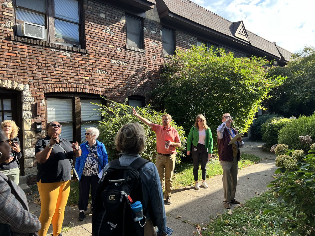 mamarawlins's tweet photo. Enjoying our missing middle housing (MMH) walking tour as part of the #AARPLivable housing workshop. The options seem endless. https://t.co/DnwGw95sHp