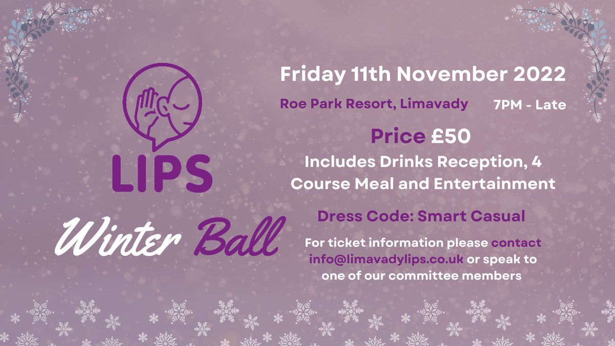 LipsSuicidePrev's tweet photo. We would like to invite you to attend our Winter Ball and support LIPS in reaching our vision to 'Significantly reduce suicide by promoting a compassionate community where every life matters'.   https://t.co/VtDIliiD9c https://t.co/4f757bdB9k