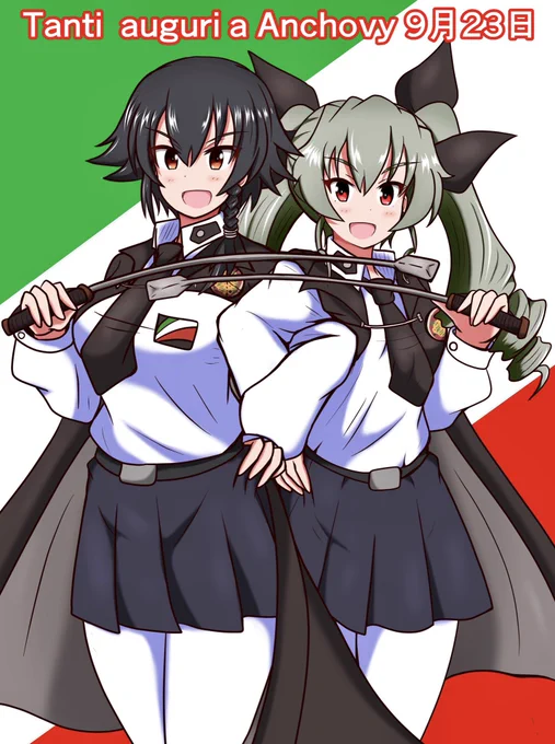 安斎千代美さん、誕生日おめでとう#アンチョビ生誕祭2022#アンチョビ生誕祭 