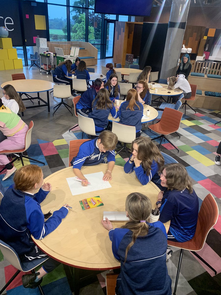 CodingDeptSTJ's tweet image. Our TY girls have had a very fun and informative day at @MaynoothUni STEM passport for inclusion in @MS_eduIRL💻 🧬📱 #GirlsinSTEM #Microsoft @stjosephsrush @LouiseNiChon