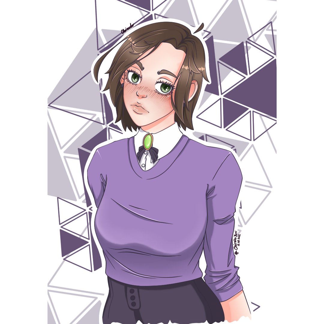 ChirukoY's tweet photo. I'm back here with another picture of my main OC, Yuri-chan. Are you still not cross with me?
#originalcharacter #myoriginalcharacter #art #artist  #artistsontwitter #digitalart #procreate #procreateart #procreateartist #ipadprocreate https://t.co/eaFNlUVSzh