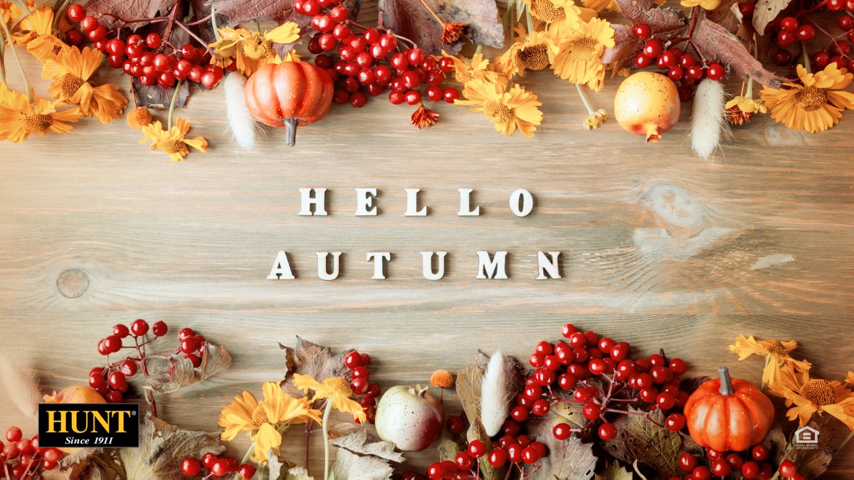 From the sunny days of summer to the autumn chill that wakes us up... Hello, Fall!