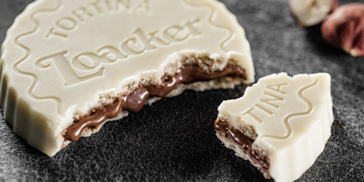 Celebrate White Chocolate Day with the pure goodness taste of Loacker Tortina.