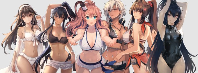 ⚓️夏が終わりそうだし今年描いた水着絵を貼ろう
今年も水着はたくさん描きました。
まだしばらく描きます。 