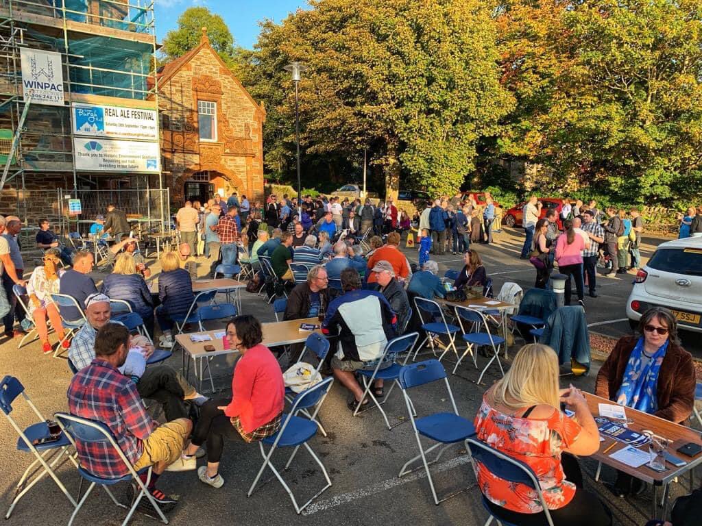 Our Real Ale Festival September 24 from 12 noon and it’s <a href="/caskaleweek/">Cask Ale Week</a>. Fancy some <a href="/BankTopBrewery/">Bank Top Brewery</a> <a href="/DeeplyVBrewery/">Deeply Vale Brewery</a> <a href="/KLBrewery/">Kirkby Lonsdale Brew</a> <a href="/Moorhousesbrew/">Moorhouse's Brewery</a> <a href="/ossettbrewery/">Ossett Brewery</a> <a href="/StewartBrewing/">StewartBrewing</a> <a href="/TitanicBrewers/">Titanic Brewery</a> <a href="/AyrBrewingCo/">Ayr Brewing Company</a> @Str4ngeTimes <a href="/wildaboutargyll/">Wild About Argyll | Scotland’s Adventure Coast</a> <a href="/helensburghadv/">Helensburgh Advertiser</a> <a href="/LochsidePress/">The Lochside Press</a> <a href="/DestHelensburgh/">Destination Helensburgh</a>