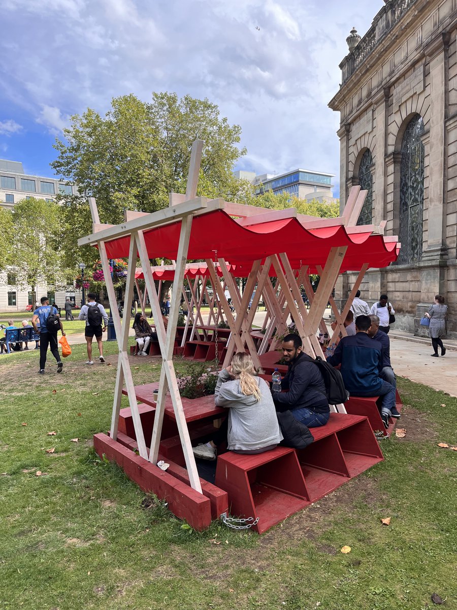 shire_uk's tweet photo. Commissioned as a part of Birmingham Festival 2022 as part of the Commonwealth Games.
The Commonwealth Table was co-designed through consultation with city-centre homeless groups and the Birmingham Cathedral sounding group.

#Commonwealthgames2022 #architecture #Shire #community https://t.co/ARtmqqMjkw