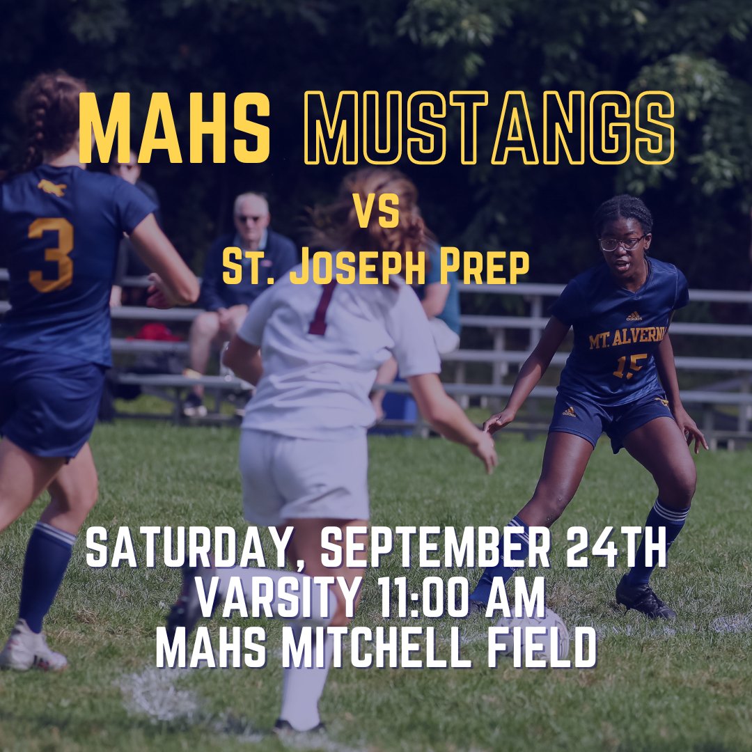 mountalverniahs's tweet photo. IT'S HOMECOMING!! Busy day ahead of us as all of our fall teams play @SJPBostonSports. Check out the schedule of events below:

🏃‍♀️Cross Country 10:30
🏐JV Volleyball 10:30
⚽️Soccer 11:00
🏐V Volleyball 12:00
🎀Cheer will be hosting a bake sale https://t.co/efVsOLK4Gm