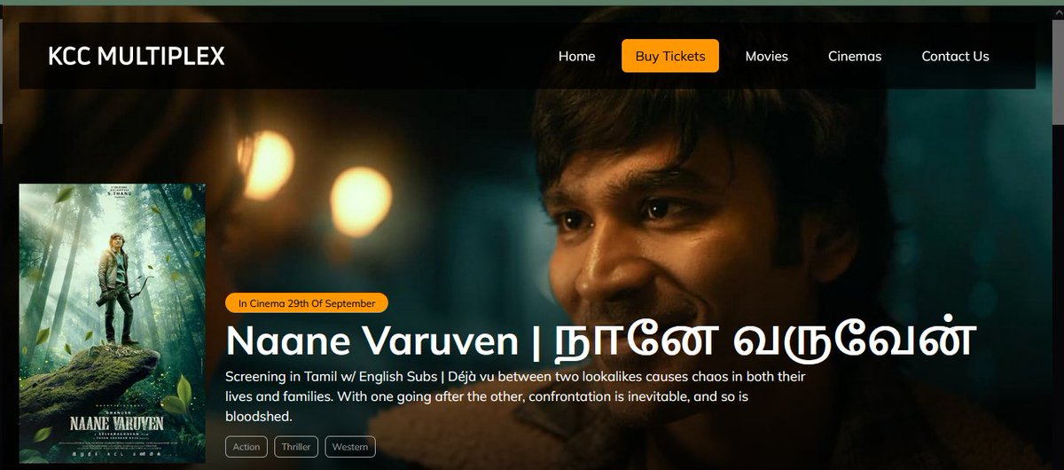 MesseruperEr's tweet photo. #NaaneVaruvean from Sep 29 in worldwide cinema halls...can't wait till tht....
The best action thriller is on the way❤️❤️🤩🔥🏹
Get ready for the celebrations guys
#Dhanush #NaaneVaruveanFromSep29 
@dhanushkraja @selvaraghavan @thisisysr @theSreyas @ElliAvrRam #KCCMultiplex https://t.co/mzBkgalioR