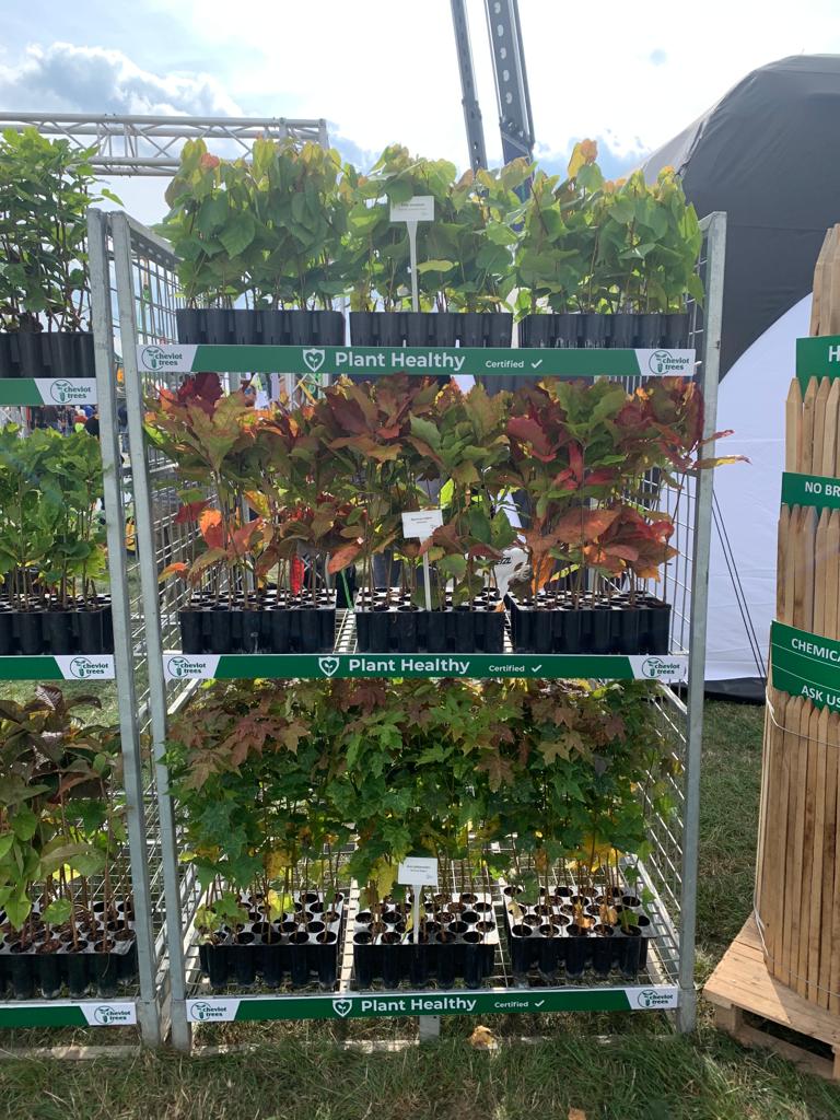 GrowninBritain's tweet photo. Cheviot Trees here proudly displaying the importance of biosecurity and their @beplanthealthy certification at #APF2022! https://t.co/eKxDv5KFM2