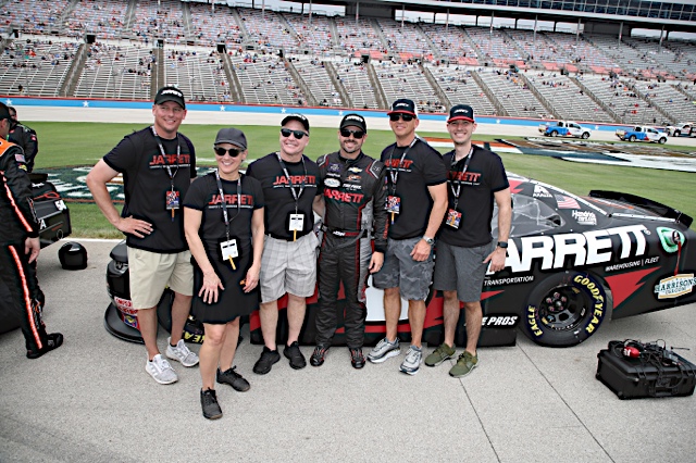 Go_Jarrett's tweet photo. The Jarrett crew is ready to be back at @TXMotorSpeedway this weekend for Andy's Frozen Custard 300! We are looking forward to some fast racing from @joshberry and the @JRMotorsports team.
#GoJarrett #NASCAR #XFinity https://t.co/Bkwh1Pebom
