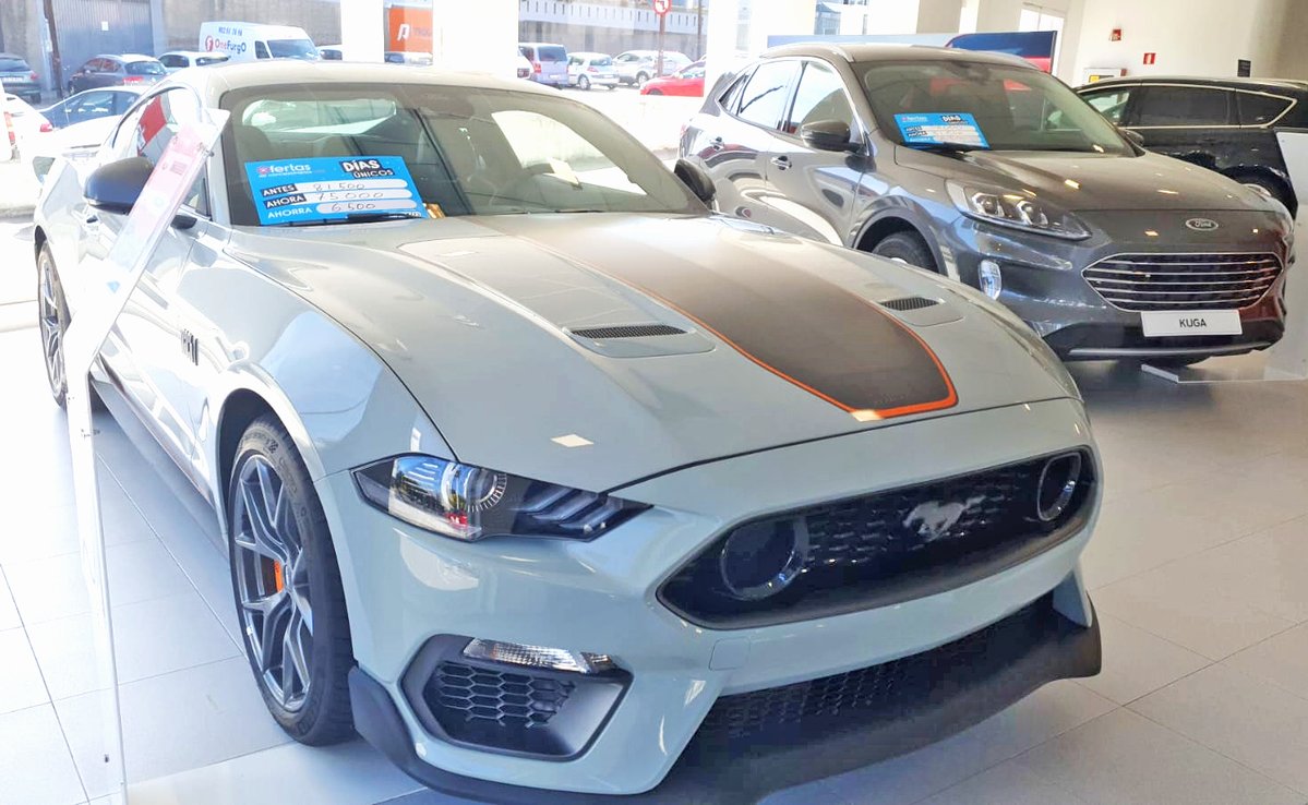 🔝😱 COMO? Un <a href="/FordMustang/">Ford Mustang</a> #Mach1 con 6.500 eurazos de DESCONTO? É isto posible? Pois si, en #Gonzacar! Onde se non? 💪🎉 

🏤👥 Visita as nosas instalacións no Polígono da #Agrela da #Coruña HOXE SÁBADO de 10 a 13 horas e alucina cos nosos ELIXIDOS para ENTREGA INMEDIATA! 👌🚙