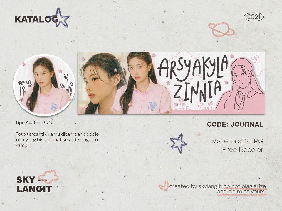 ㅤㅤㅤ
RT tweet ini kalau kamu mau layout 𝗝𝗢𝗨𝗥𝗡𝗔𝗟 dari <a href="/skyIangit/">SKY: REST</a> 
⠀⠀⠀⠀⠀⠀⠀