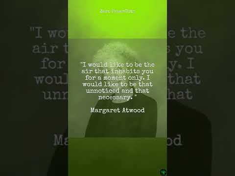 ZeroPaperCuts's tweet photo. https://t.co/ZEEWtb5P6N I would like to be the air that inhabits you for a moment only. I would like to be that unnoticed and that necessary.   Margaret Atwood
#love #obsession #sleep #MargaretAtwood #famous #quotes #shorts #quote #speech #short #natural #voice #reading #books … https://t.co/UAGVqgEJzO