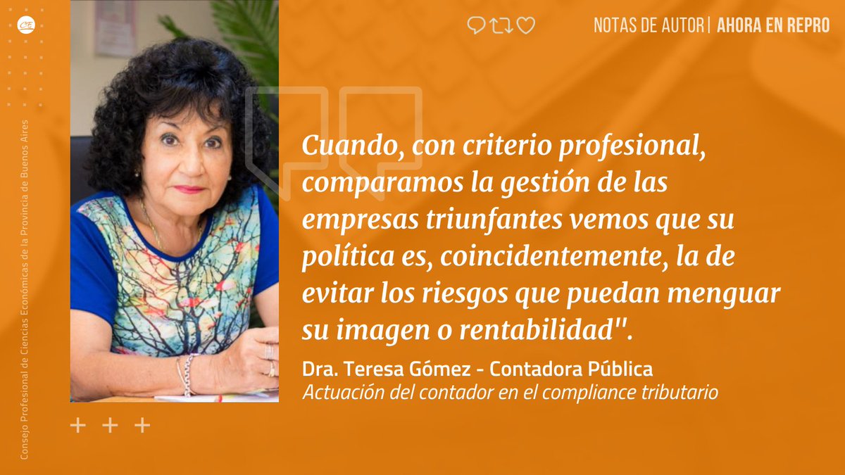 cpcebuenosaires's tweet photo. #AhoraEnRepro Actuación del contador en el compliance tributario
Acceda a la nota completa en la web de nuestra revista institucional 👇
https://t.co/PjuVPoL7t8
#cpba #consejoprofesional #cpcebuenosaires #cienciaseconomicas #cpce #cpcepba #economicas #repro @te_gomez https://t.co/l30WuchuS4