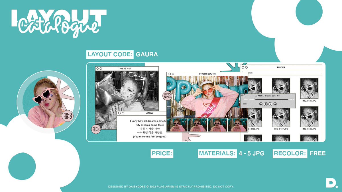 ㅤㅤㅤ
RT tweet ini kalau kamu mau layout 𝗚𝗔𝗨𝗥𝗔 dari <a href="/DAlSYDOSE/">ICIOCE: REST.</a> 
⠀⠀⠀⠀⠀⠀⠀