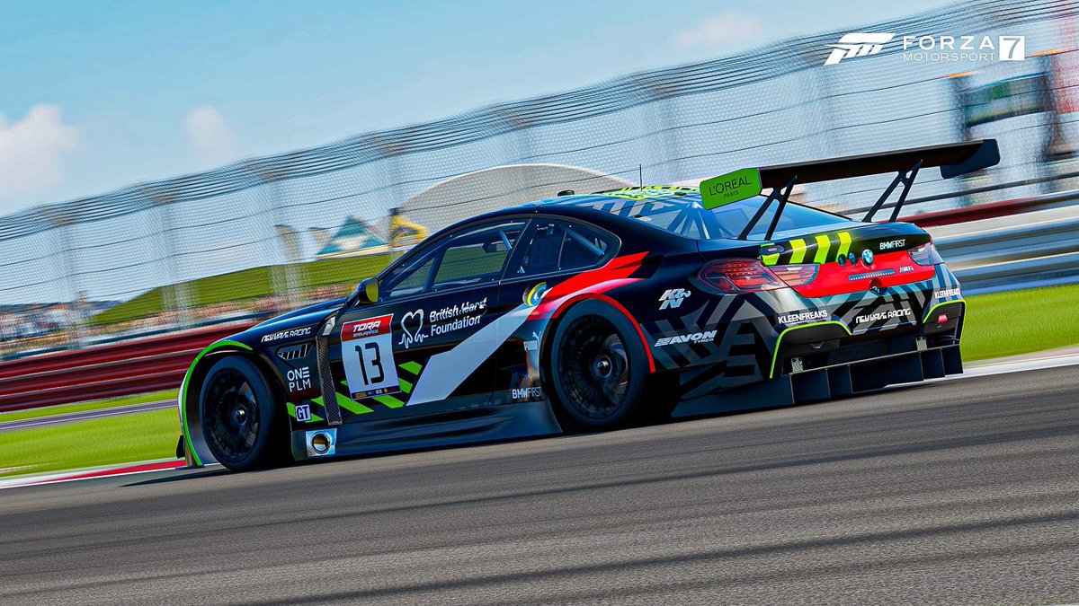 EarniPaints's tweet photo. . @NewWave_Racing entries for @TheReal_TORA Silverstone 12H
First up we have the #13 BMW in memory of NWR JPS ❤️
📷 - @NWR_Bradders
#BMW
#Forza
#ForzaMotorsport
#ForzaMotorsport7
#Silverstone12h https://t.co/MoHIJDa0N7