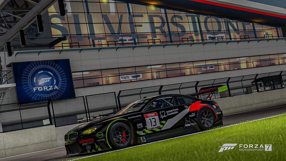 . <a href="/NewWave_Racing/">New Wave Racing</a> entries for <a href="/TheReal_TORA/">TORA</a> Silverstone 12H
First up we have the #13 BMW in memory of NWR JPS ❤️
📷 - <a href="/NWR_Bradders/">Bradders</a>
#BMW
#Forza
#ForzaMotorsport
#ForzaMotorsport7
#Silverstone12h