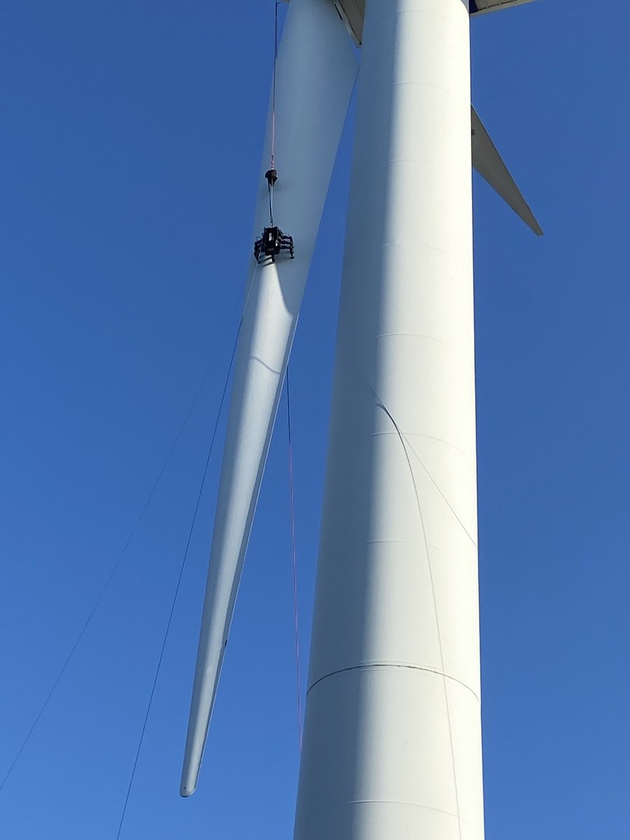 At #WindEnergyHamburg we'll be showcasing our new conceptual robot, which was developed as part of a collaborative project with @eggsdesign. Visit us in Hall B7, stand 119 to learn more about the vital role for robotics in operations and maintenance across the wind energy sector.