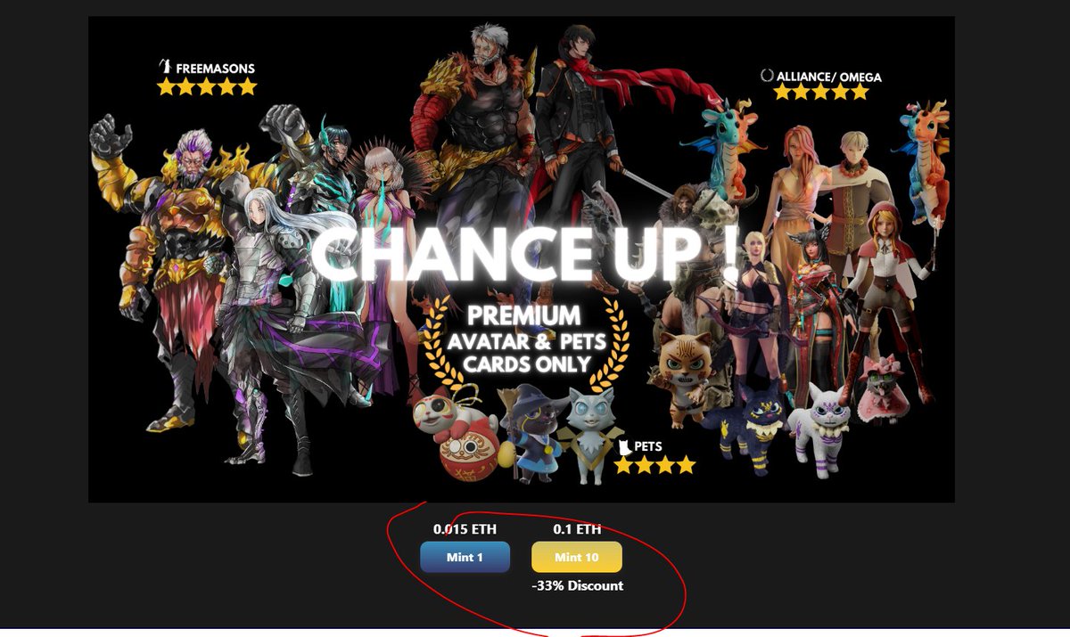 Public Mint out in 5 mins.
Premium Mint Now 

gaia-archives.com

#NFTCommunity #NFTGame #nft #Metaverse #MetaverseNFT #GameFi