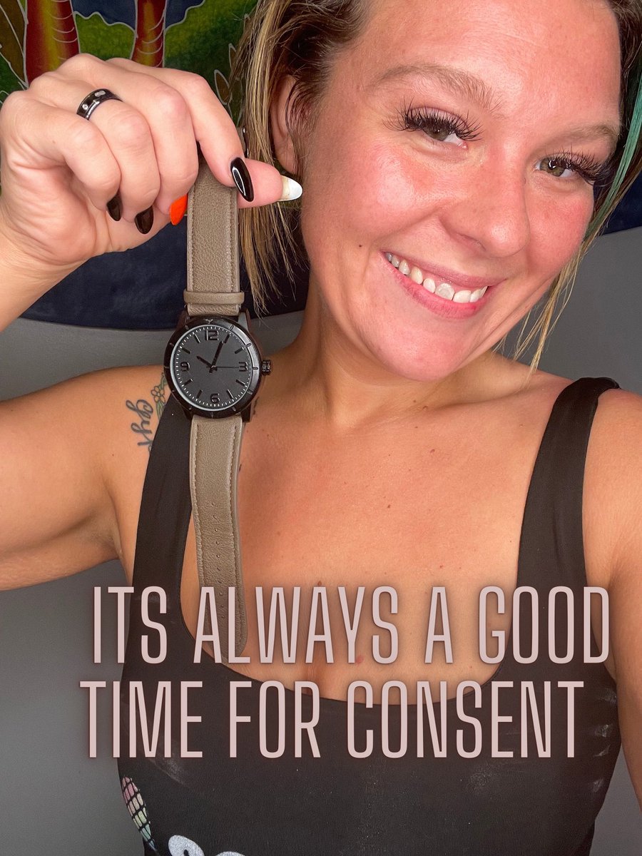 Sexyswingerchic's tweet photo. Consent is revocable
Consent is communication
Consent is informed
Consent is choice
Consent is given within limits
Consent is given with a sound mind.  To learn more about consent please visit https://t.co/UZ9Ww9xTpu @NCSF https://t.co/QrTVpg7zOT