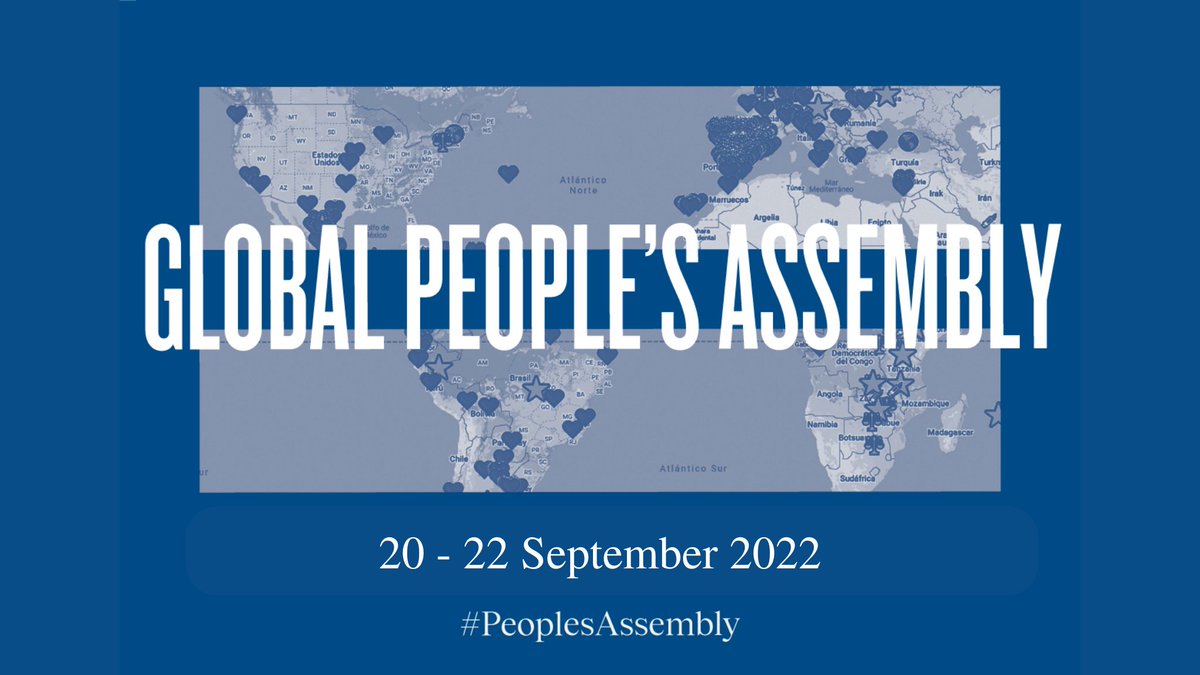 Forus_Int's tweet photo. 🙌We the People - 1300 civil society participants from
127 countries representing the diverse &amp; excluded.
We want #UNGA77 to hear us out. Read the Global
#PeoplesAssembly 2022 Declaration here:
https://t.co/GFS5PP75cT
#ACT4SGDs
#UNGA
@AminaJMohammed 
@unwomenchief
@UNYouthEnvoy https://t.co/BpCmNu91KR