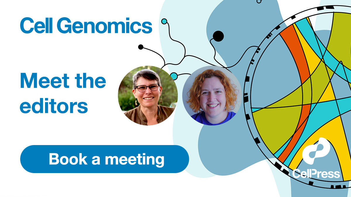 CellGenomics's tweet image. Meet with us to discuss your research or to learn more about the publishing process! hubs.li/Q01msqBt0