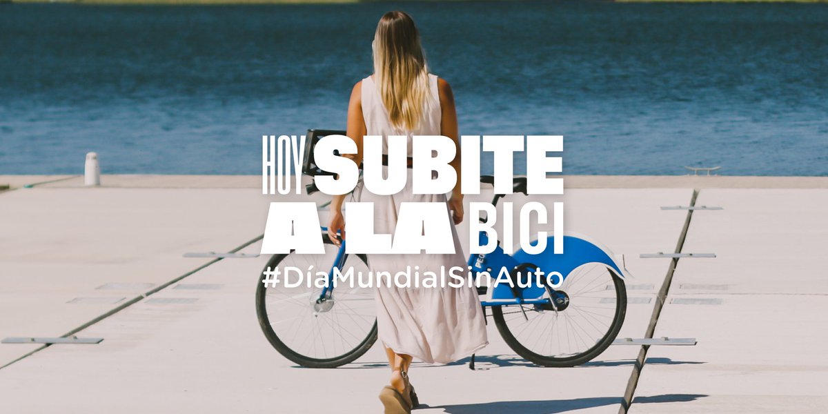 Hoy es el #DíaMundialSinElAuto y desde #Smod te invitamos a pedalear en tu bicicleta.

Cada vez más ciudades entienden que la bicicleta es el modo de transporte más eficiente para reducir el consumo de energía y su contaminación.