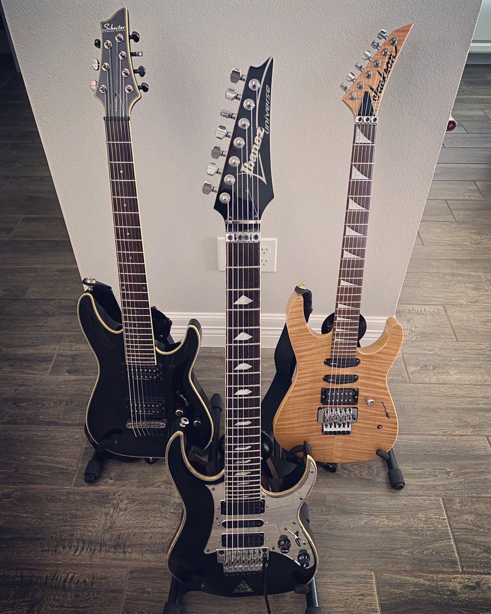 staticrom's tweet photo. The Tools of the trade.  @staticlimitband rehearsals are progressing.  Can’t wait to get up on stage again.
👊🏻🔥⚡️ #guitarist #metalfamily https://t.co/AHvLQgRP56