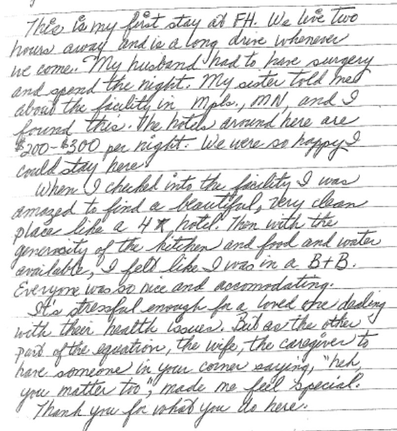 Check out our Guest journal entry to see what a Fisher House means to military families! THANK YOU to ALL of our generous donors! ❤️🇺🇸
