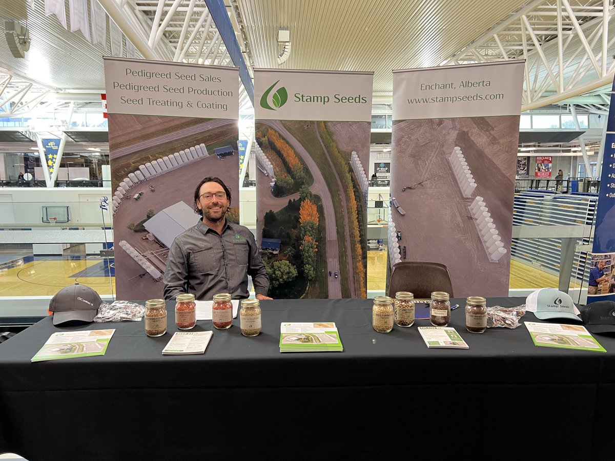 Stampseeds's tweet photo. Find us at the @UofLethbridge Career Fair today on the backside of the track.
#ulethcf https://t.co/3RMm0IrHO1