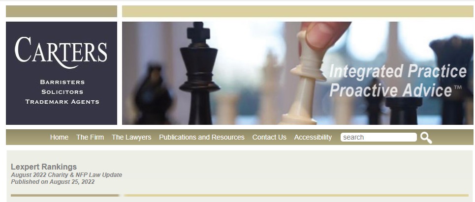 Charity Law Update tweet media