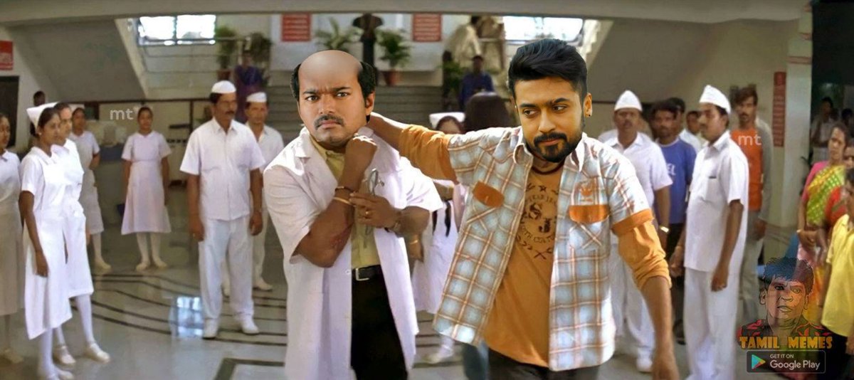 Vaalibanoff's tweet photo. Cameo star nu sonniyaaamae 😌
@actorvijay 🤡

#suriya42 @Suriya_offl https://t.co/KxzwnDKwbj