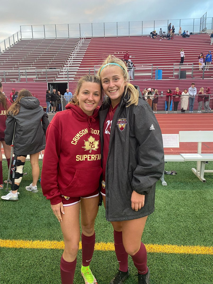 MGgirlshockey's tweet photo. Congratulations @haley_nord & @stellaretrum1 on both of you each scoring 2 Goals last night vs Anoka!!! #MultiSportAthletes #CrimsonPride #HCweek @MG_Girls_Hockey https://t.co/ocOGRiWK6e