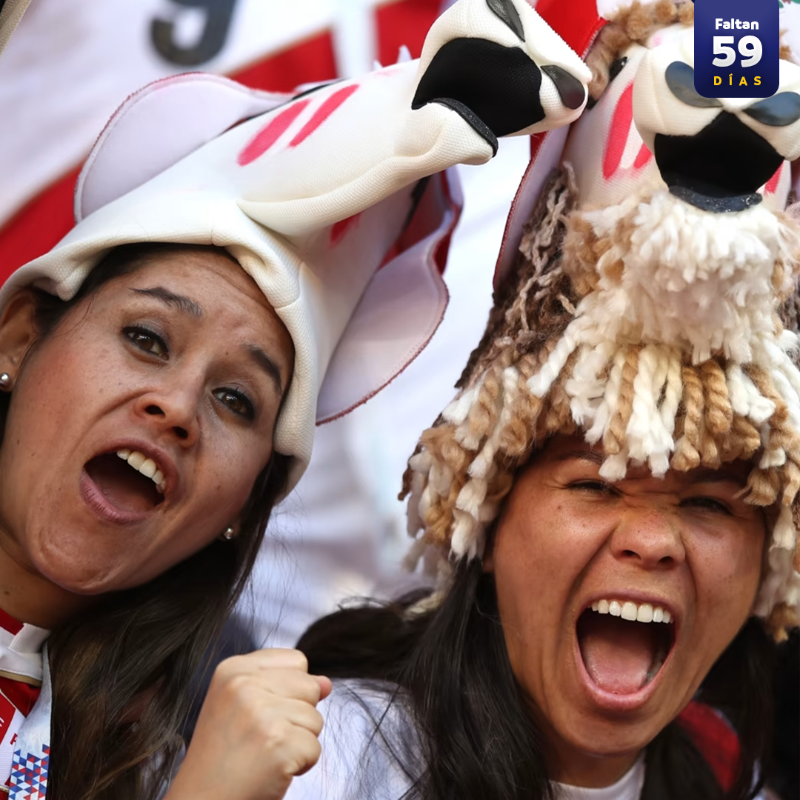 CONMEBOL's tweet photo. #TBT ¡Un recuerdo único! 🔙⚽️

En la @FIFAWorldCup de 2018 🇷🇺, la hinchada de @SeleccionPeru 🇵🇪 se quedó con el premio FIFA a la mejor afición.

#59DaysToGo #CreeEnTuContinente