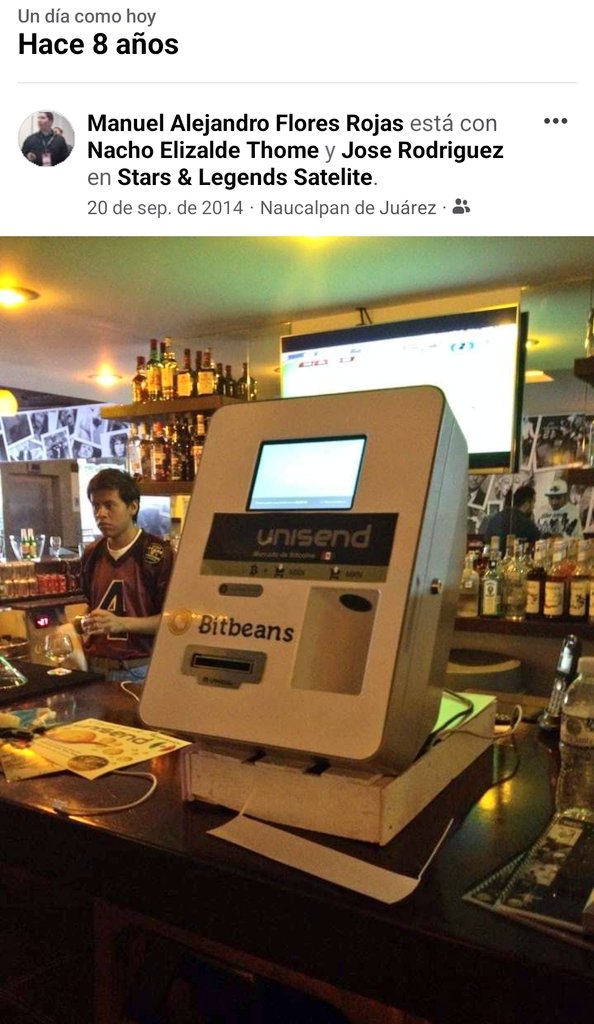 josepimpo's tweet photo. Hace 8 años coloqué un cajero de #Bitcoin en #EdoMex #Mexico 👨‍🚀 El año pasado fabricamos 3 prototipos cajero #BTC en #ElSalvador 🇸🇻 En 2022 junto con @EricGrill @IndiraKempis @ChainBytes colocamos el primer cajero Bitcoin en @senadomexicano #CDMX 🇲🇽 Gracias por la 📷 @manuelfr51 https://t.co/2CIvqtEYZy