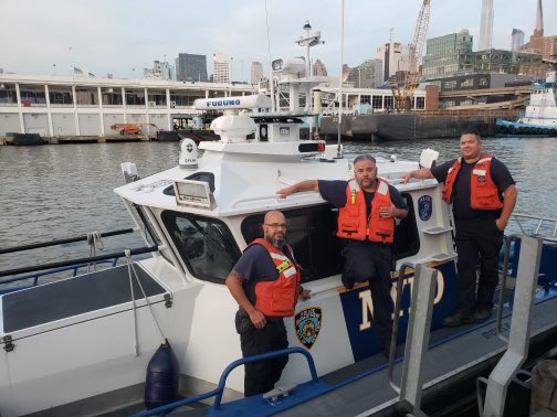 Harbor David’s quick response saves a life. Last evening, the team responded to a 911 call reporting a male attempting to jump into the Hudson River. As they approached Pier 81 they observed him on the edge, they positioned the boat against the wall &amp; safely took him onboard.
