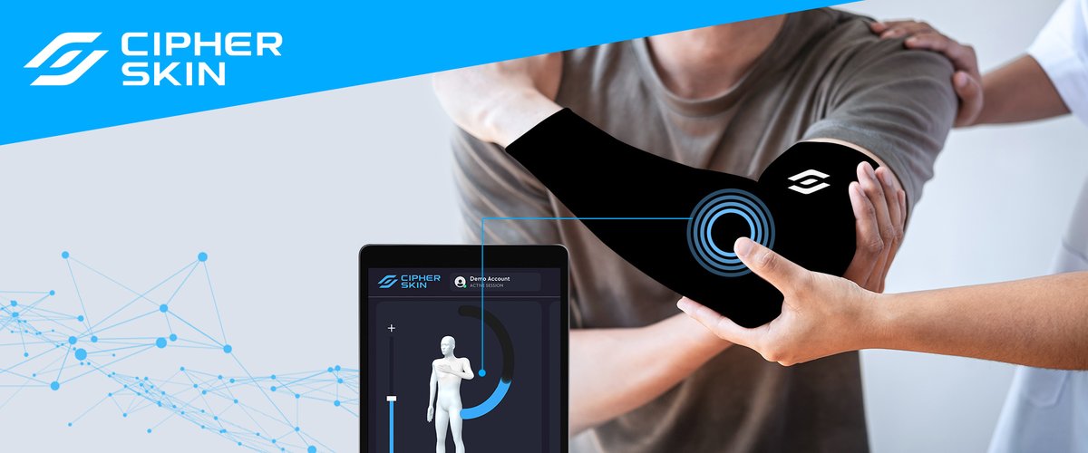 Striveworks_US's tweet photo. We're excited to announce a partnership between @Striveworks_US &amp; @CipherSkin to bring real-time AI/ML models to #rehab &amp; #PhysicalTherapy patients!

Learn more: https://t.co/DpTem0hbKX

#healthcarenews #aiforhealth #biosleeve #physicaltherapy #patientcare #biometrics https://t.co/3n7EyoxmwF