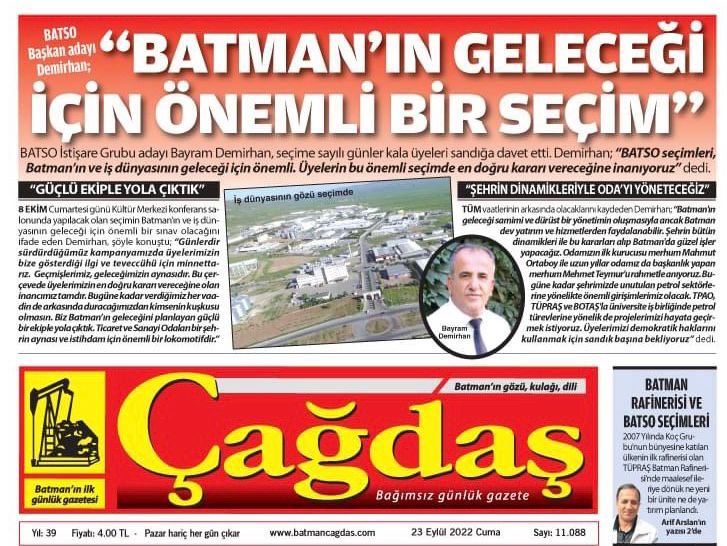 DemirhanBayram's tweet photo. BATMAN KAZANACAK https://t.co/4BeJdISH5B
