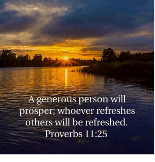 AleliAt's tweet photo. Have you helped someone in need today? #generosity #proverbs1125 #charity #helptheneedy #generous #generouspersonwillprosper https://t.co/y4j440Kg6C